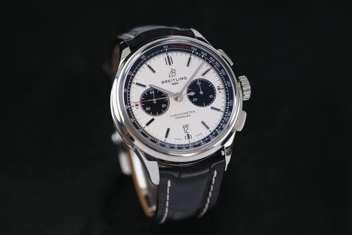 Breitling Premier B01 Chronograph AB0118221G1P1 Fullset Breitling warranty 2027, Top condition, 42mm, open caseback