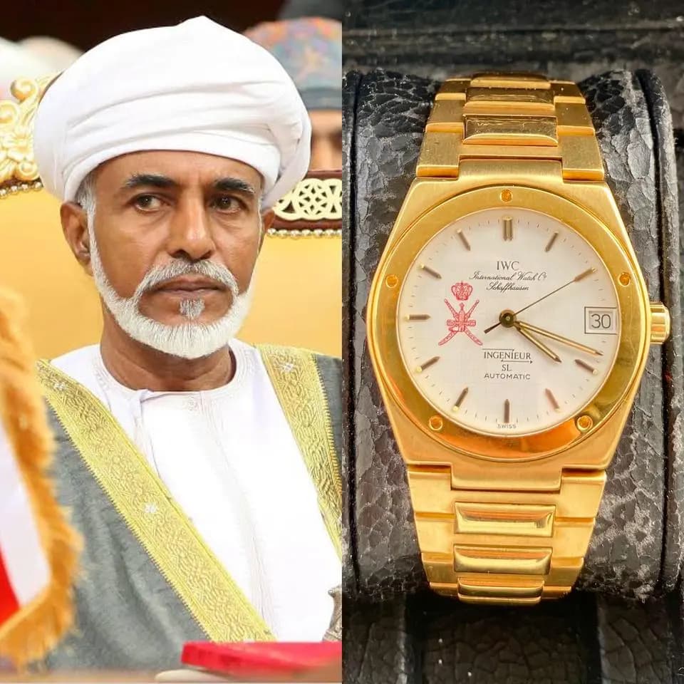 IWC Ingenieur Sultan of Oman - Ambassador gift - Khanjar - Full Gold 18k
