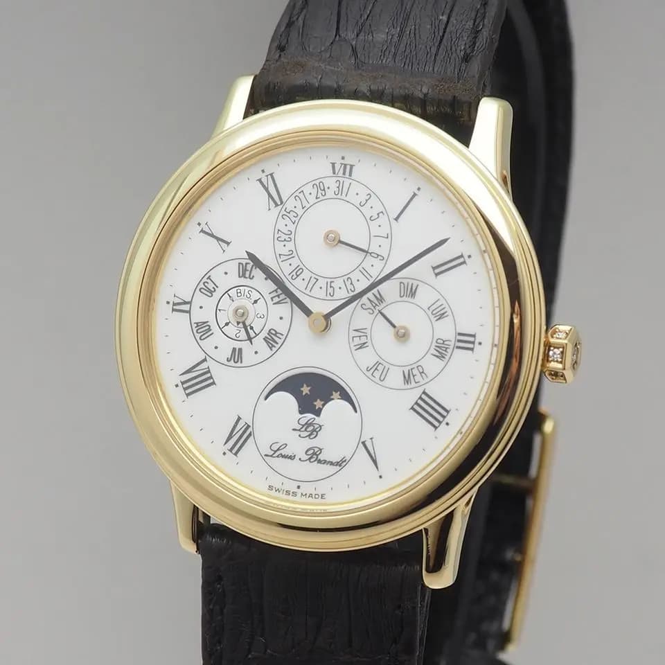 Omega Perpetual Calendar "Louis Brandt" "First Generation 1984" 156.769