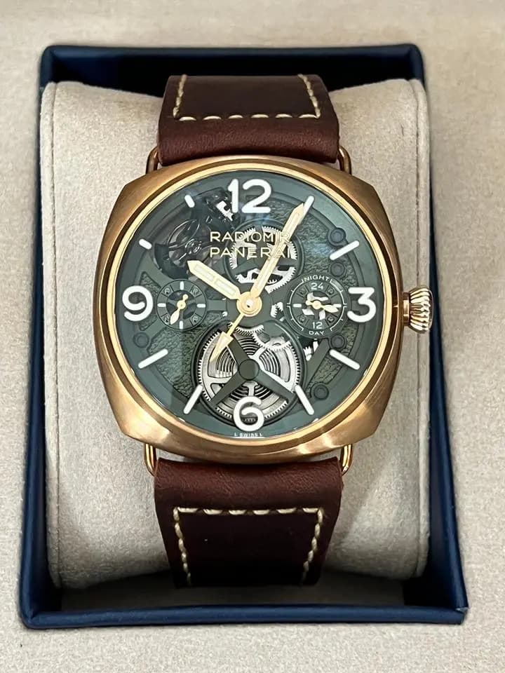 Panerai Radiomir New 2026 Bronzo Tourbillon USA Exclusive GMT Pam1284