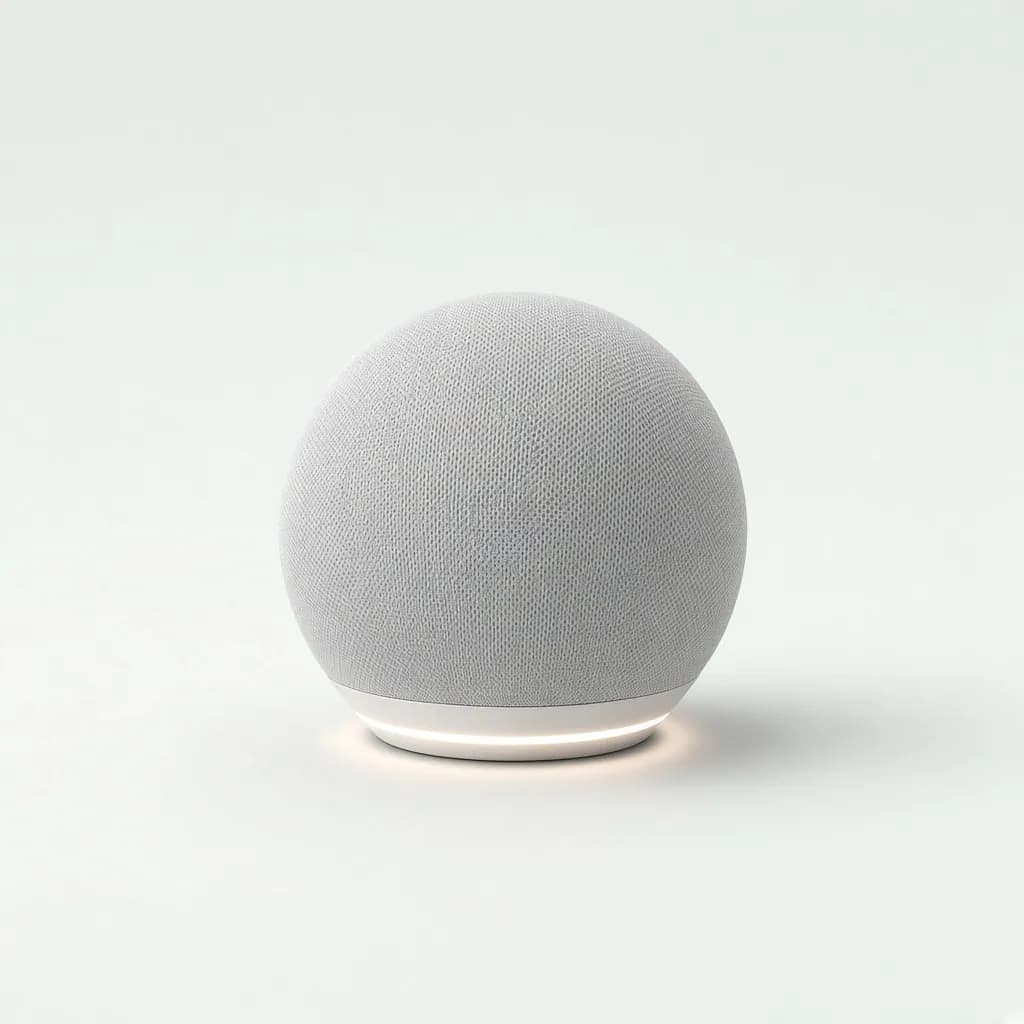 Amazon Echo Dot (5th Gen), Glacier White