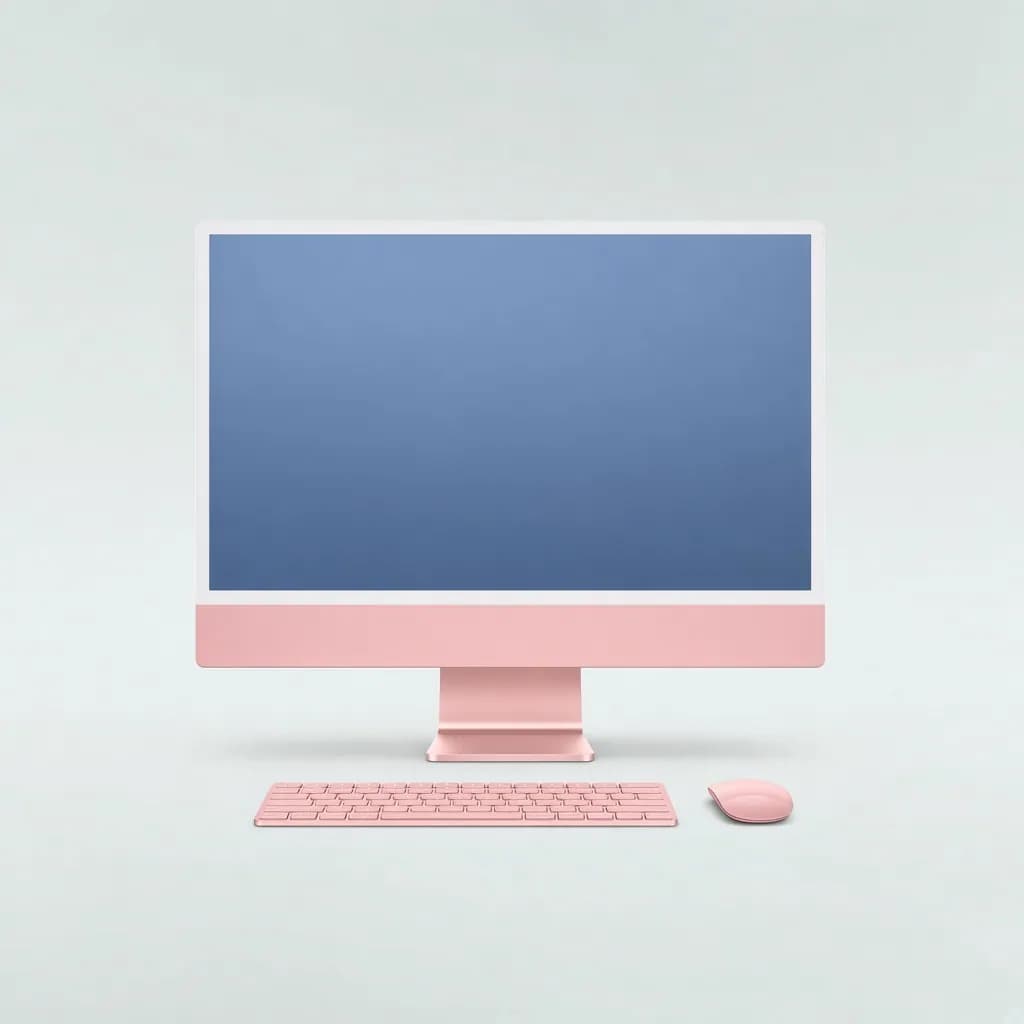 iMac 24-inch (M4), Pink