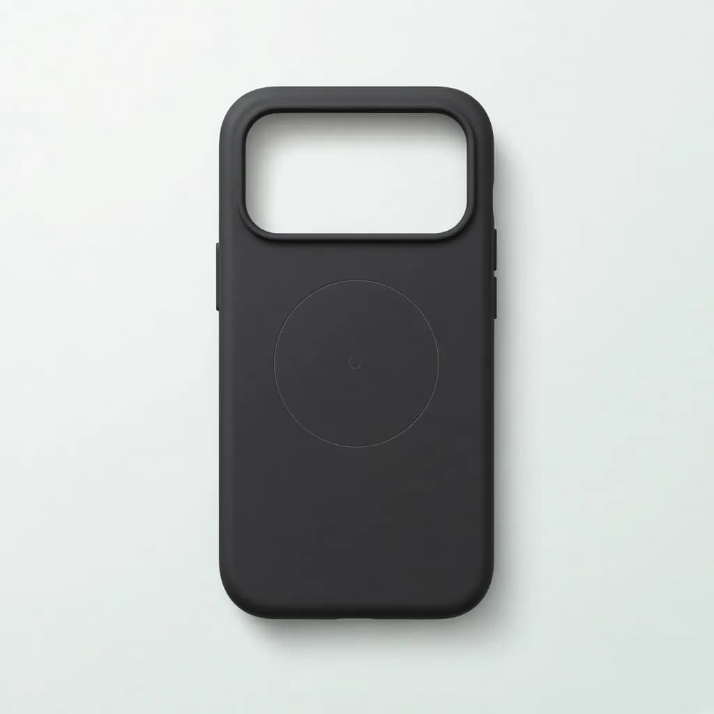 Apple iPhone 18 Pro Silicone Case with MagSafe, Black