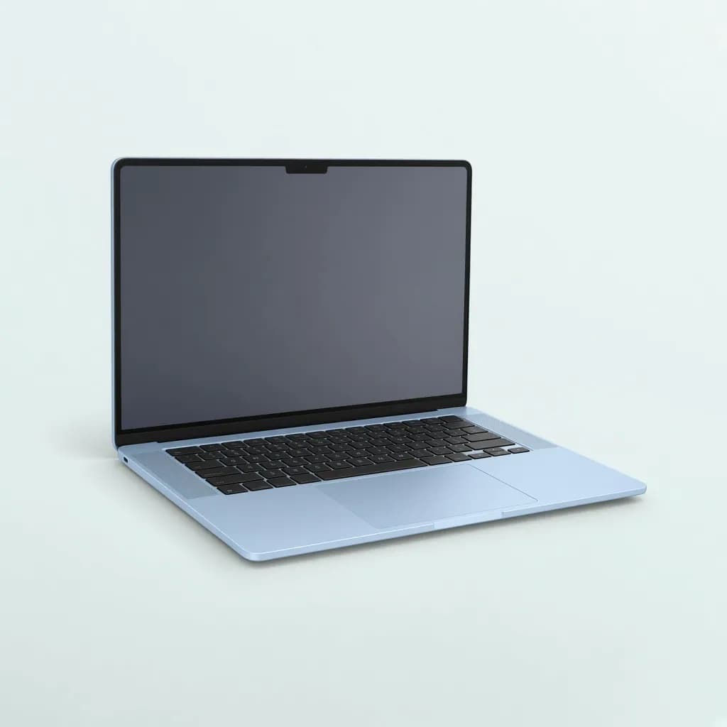 MacBook Air 15-inch (M5), Sky Blue