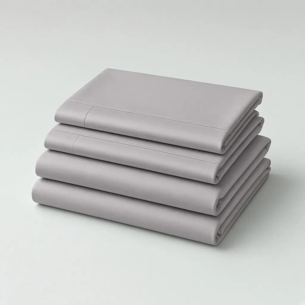 Boll & Branch Signature Hemmed Sheet Set, Pewter