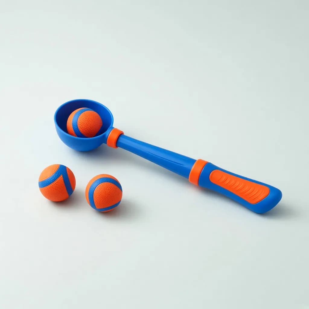 Chuckit! Classic 26M Launcher with Ultra Ball Medium 3 Pack