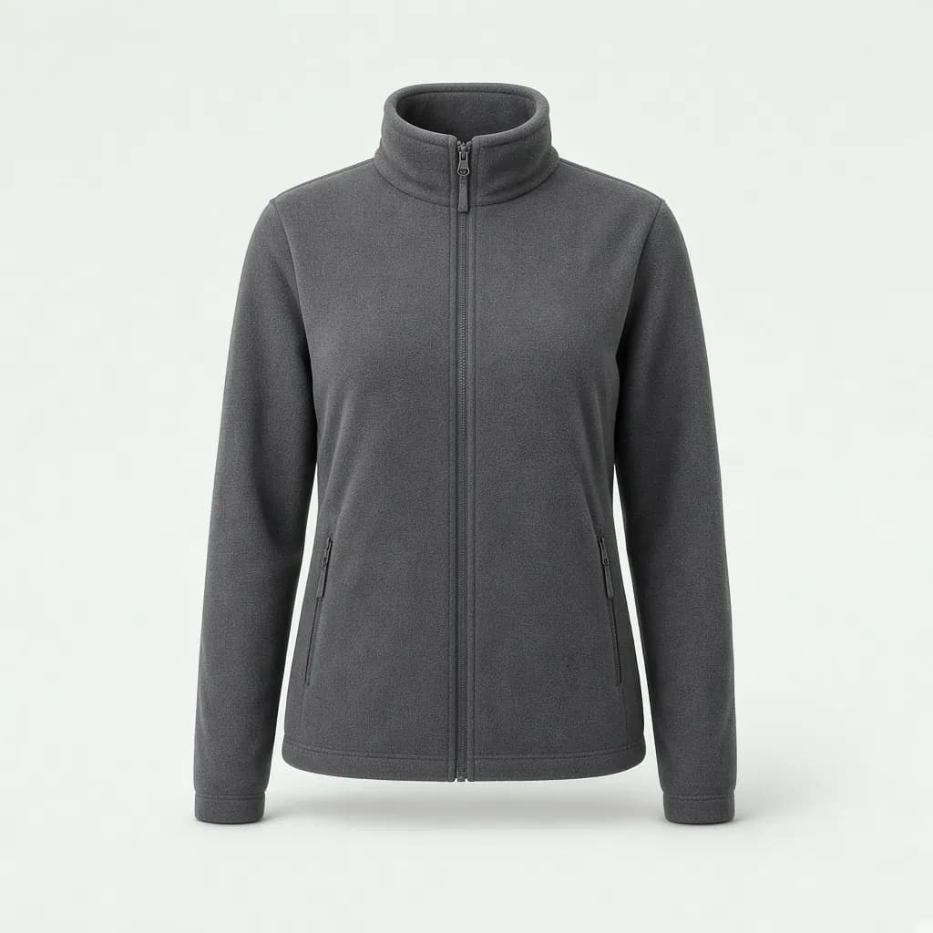 Columbia Women's Benton Springs Full Zip Fleece Jacket, Charcoal Heather