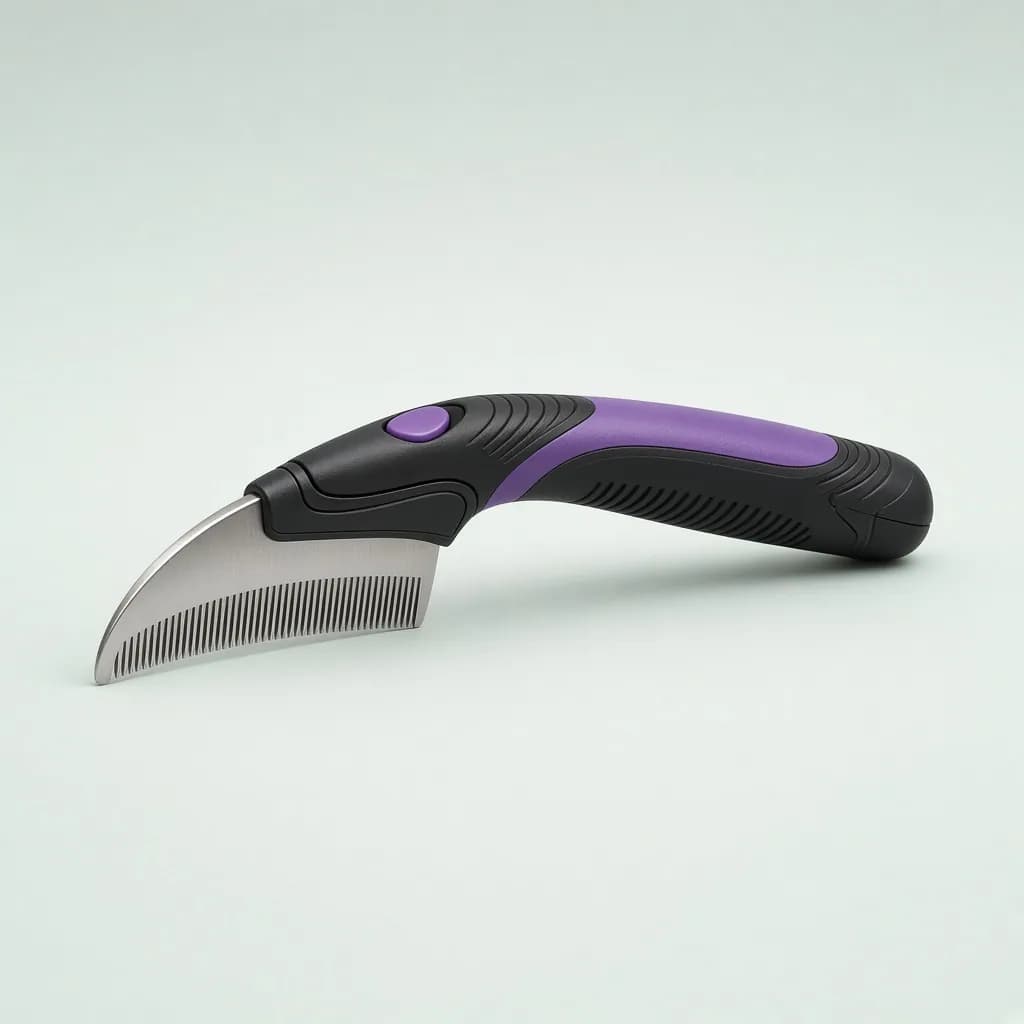 FURminator Undercoat deShedding Tool for Medium/Large Long-Hair Cats