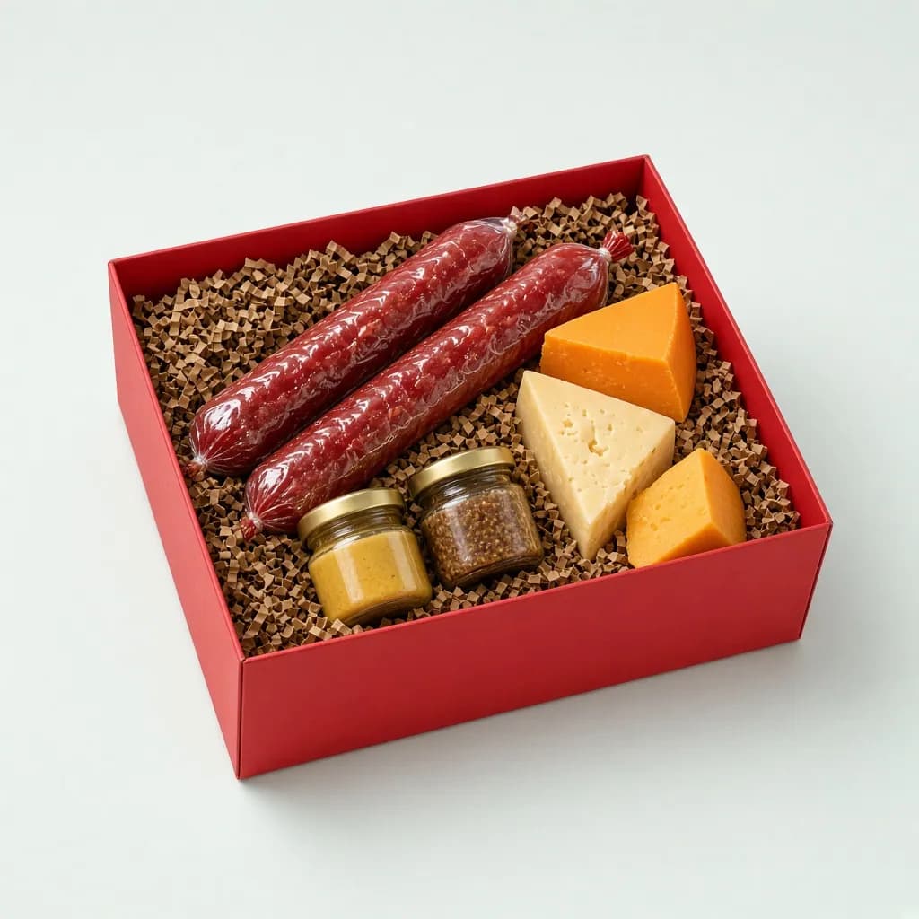 Hickory Farms Summer Sausage & Cheese Gift Box