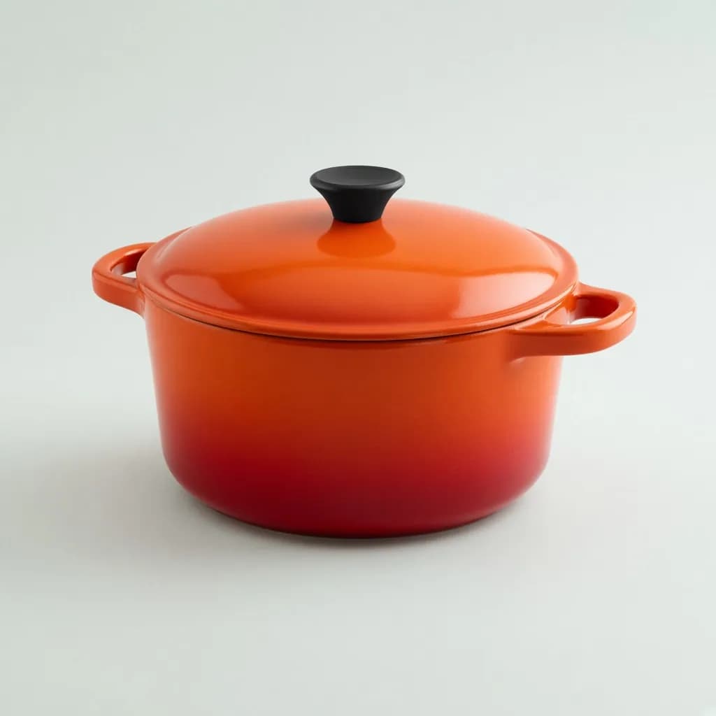 Le Creuset Signature Enameled Cast Iron Round Dutch Oven, 5.5 qt