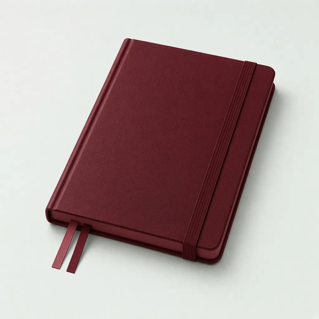 LEUCHTTURM1917 Notebook Medium (A5), Hardcover, Dotted, Port Red