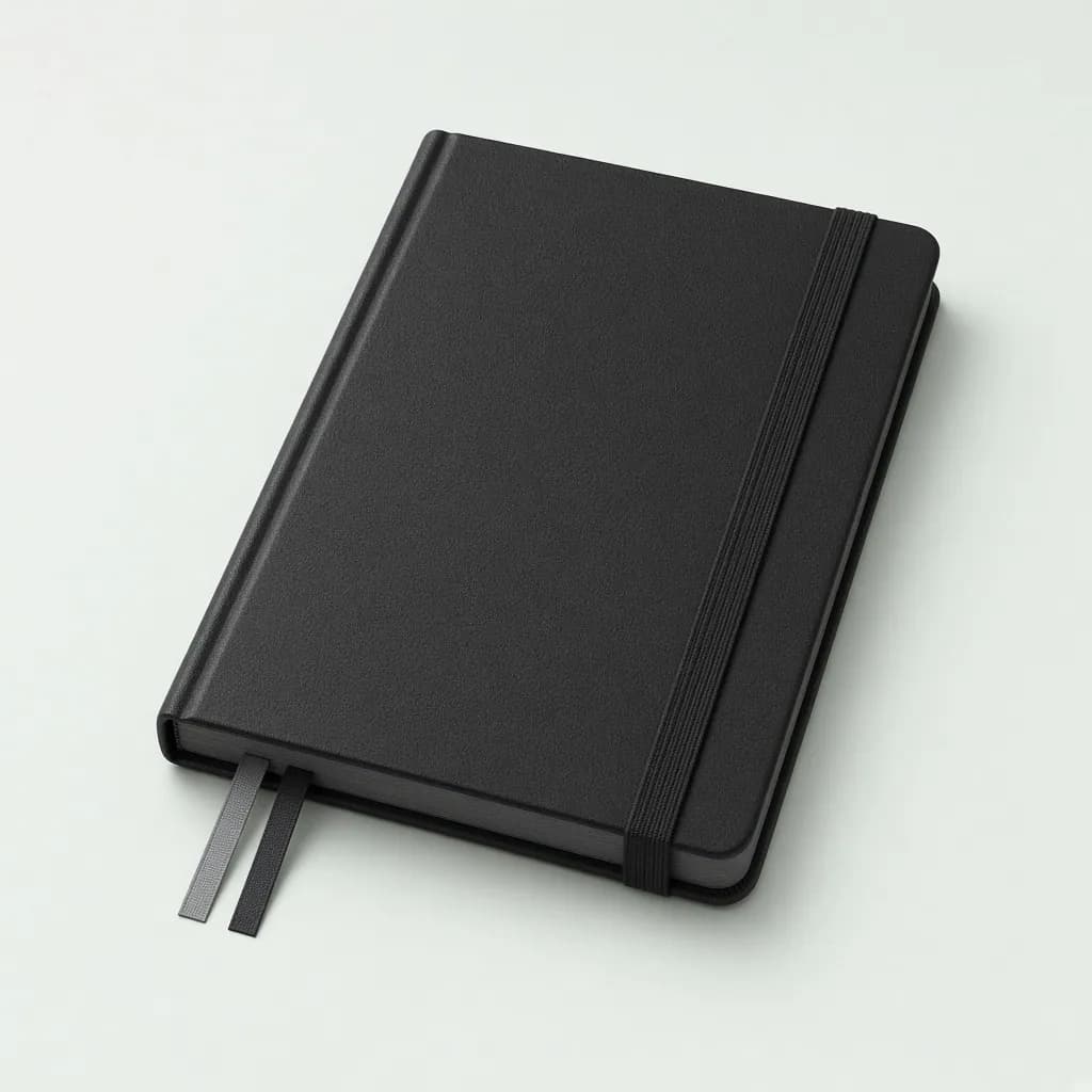 LEUCHTTURM1917 Notebook Medium (A5), Hardcover, Dotted, Black