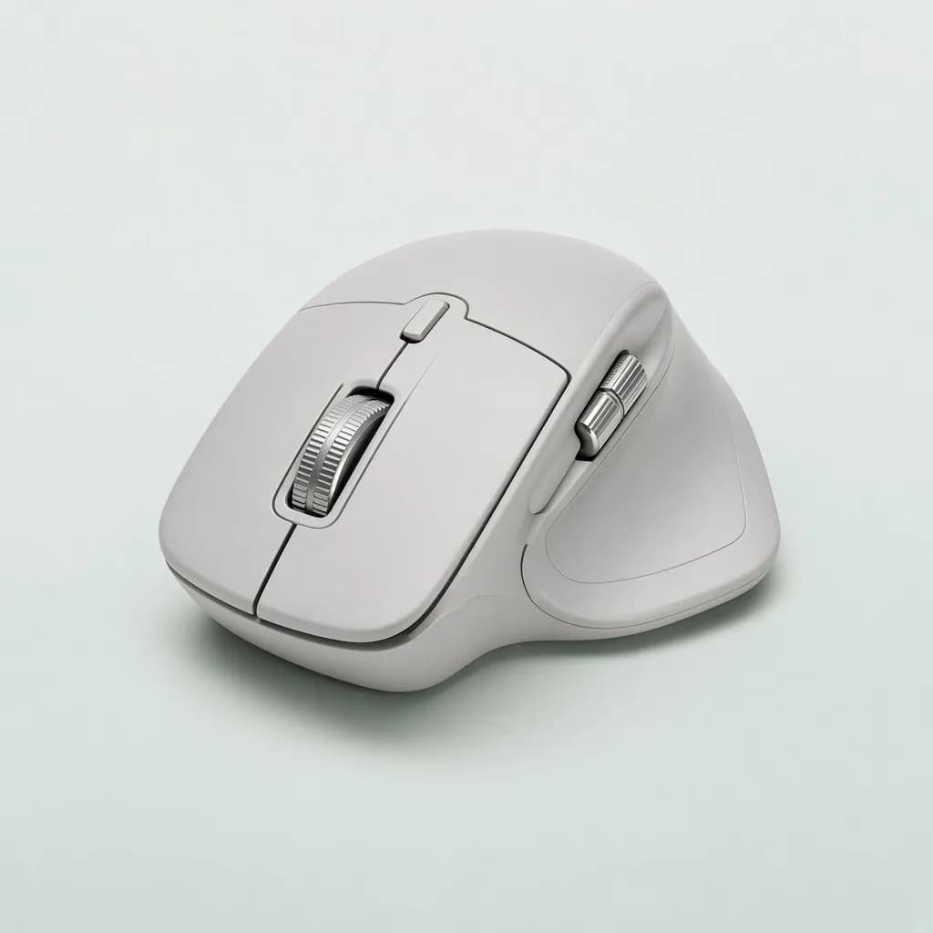 Logitech MX Master 4, Pale Grey