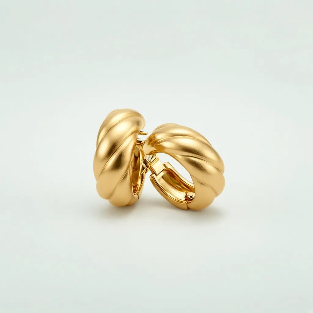 Mejuri Dôme Brioche Hoops