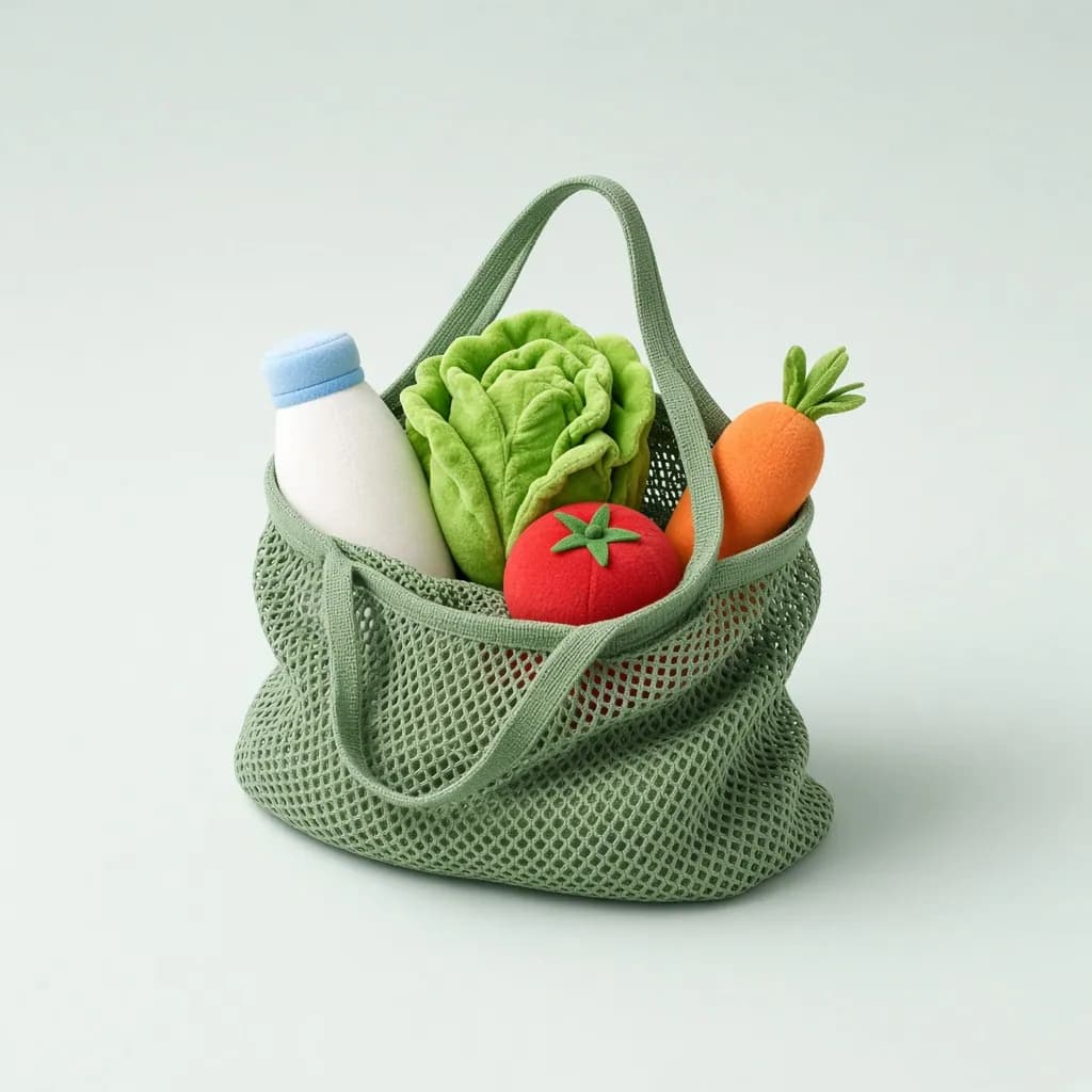 Melissa & Doug Market Basket Fill & Spill