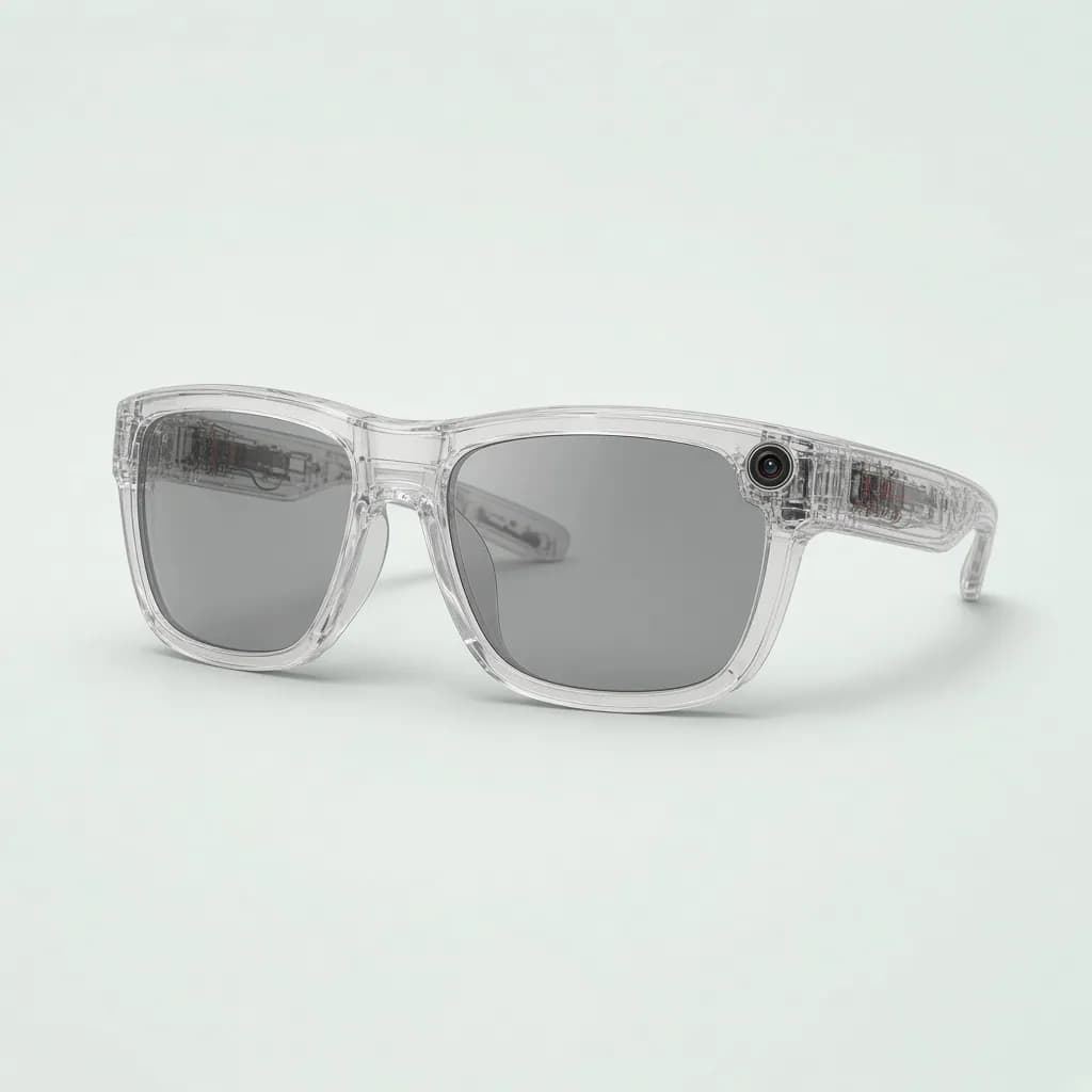 Oakley Meta HSTN, Clear / Clear to Grey Transitions