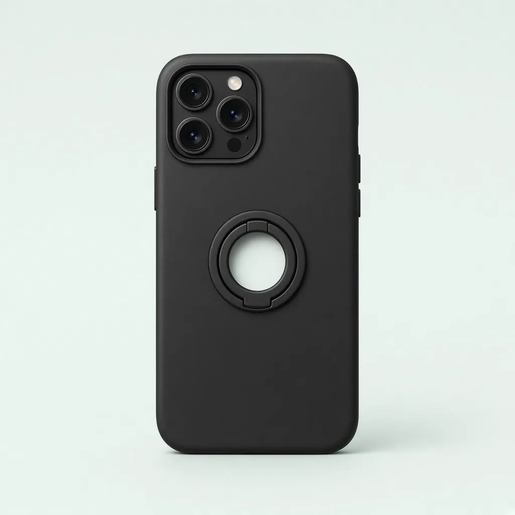 OtterBox Symmetry Series Stand for iPhone 18 Pro, Umbra Black