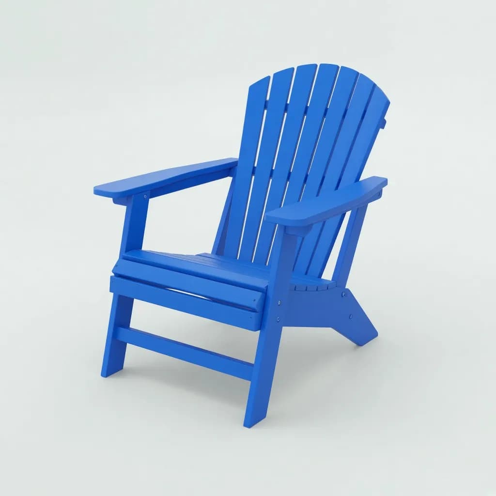 POLYWOOD Classic Folding Adirondack Chair