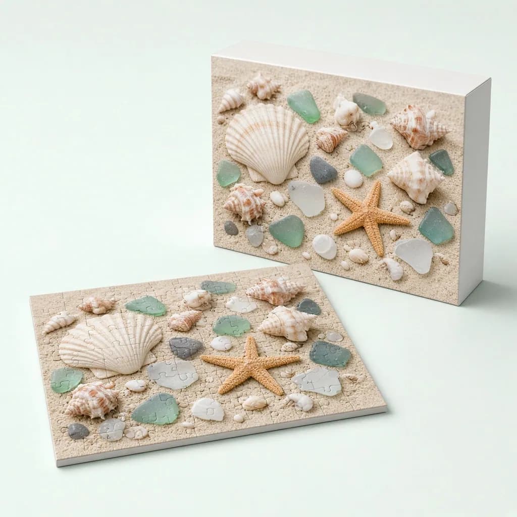 Ravensburger USA Jigsaw Nationals '26: Beach Treasures 1000-Piece Puzzle