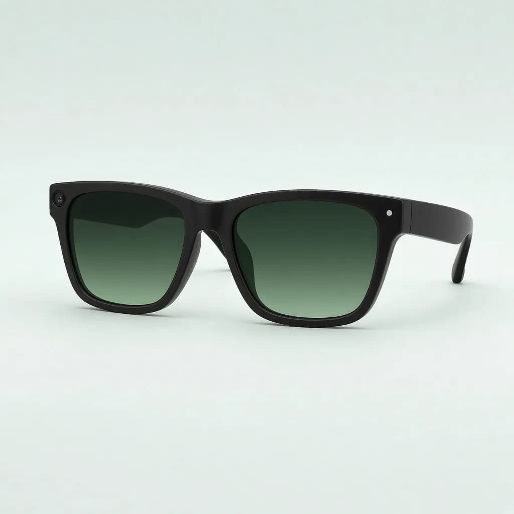 Ray-Ban Meta Wayfarer (Gen 3), Matte Black / Transitions Green Gradient