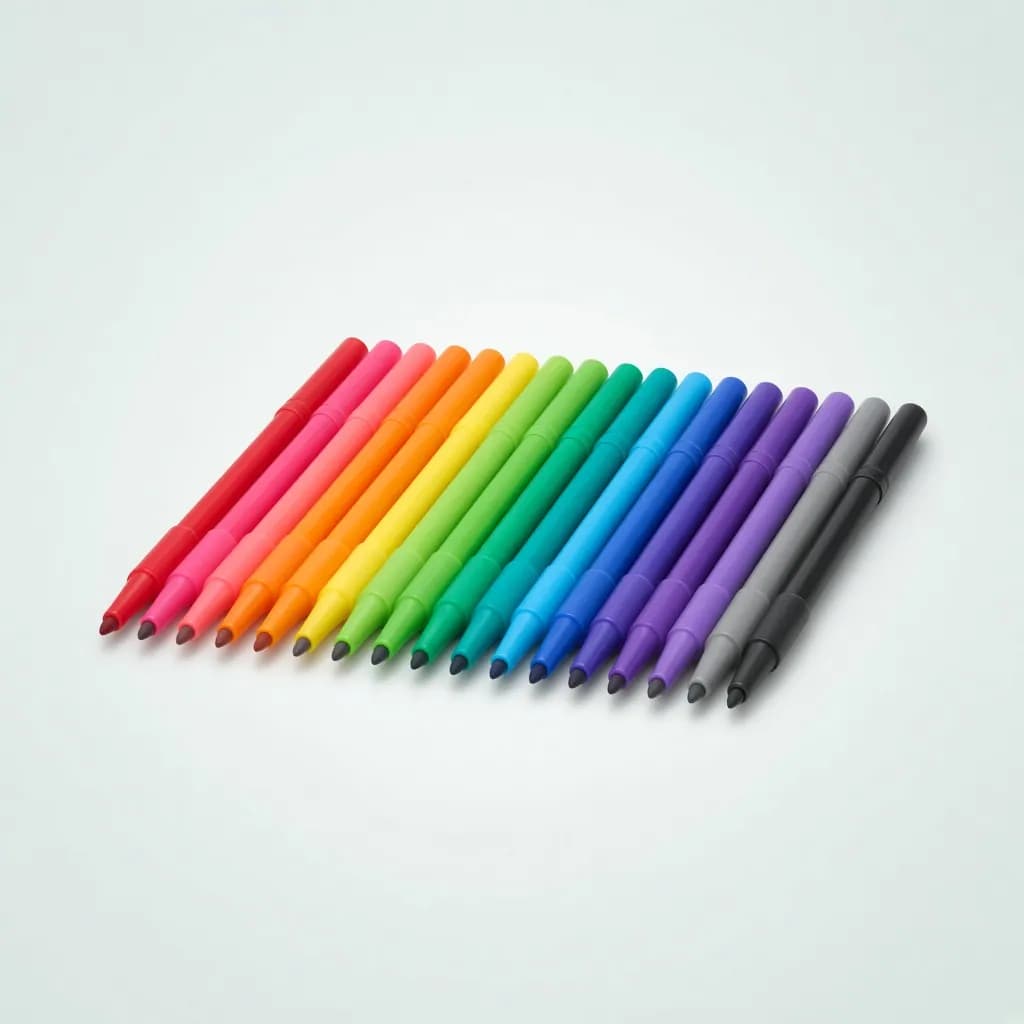 Sharpie Permanent Markers, Fine Point, Assorted Colors