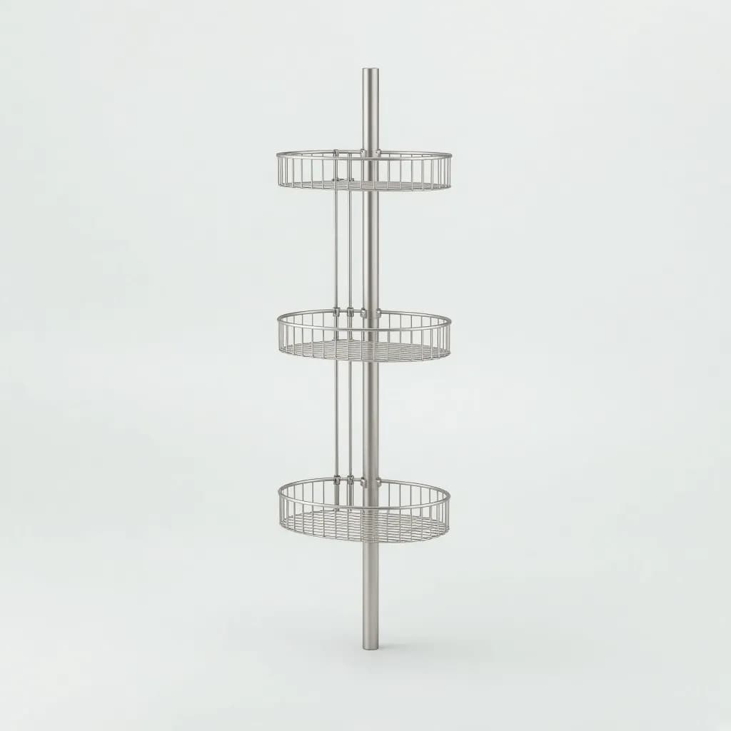 simplehuman Tension Shower Caddy, 8 ft