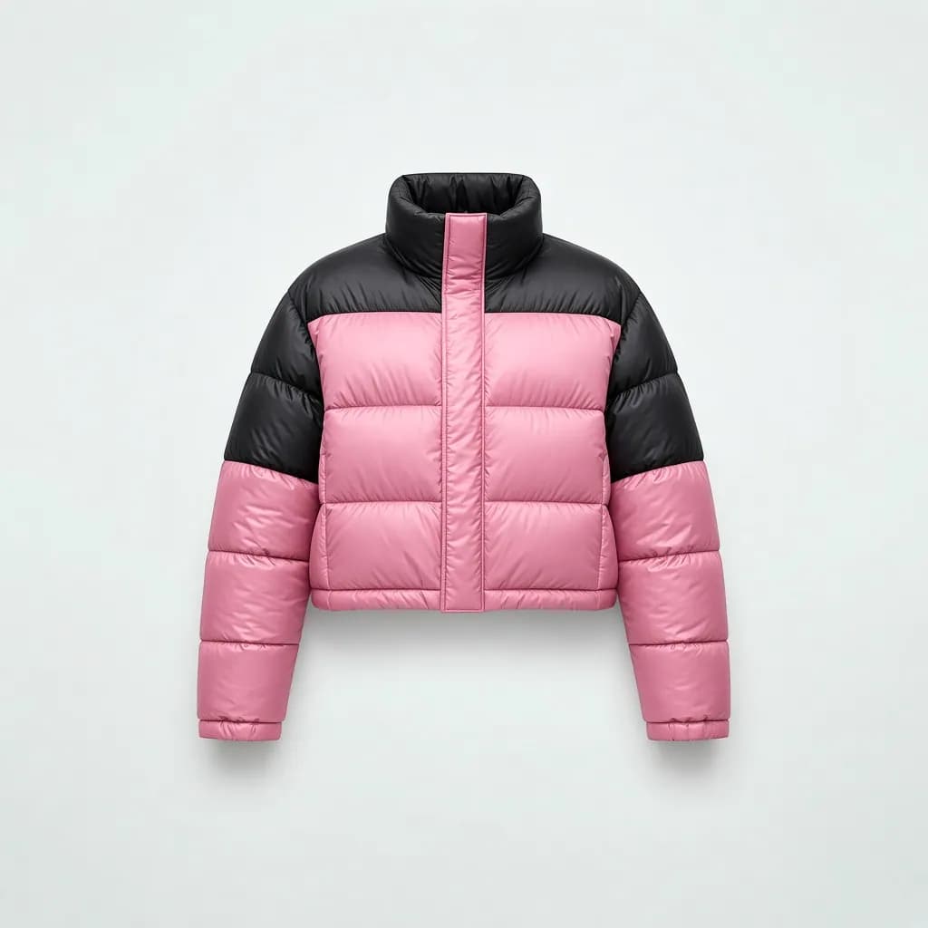 The North Face Women's 1996 Retro Nuptse Jacket, Metal Pink/TNF Black