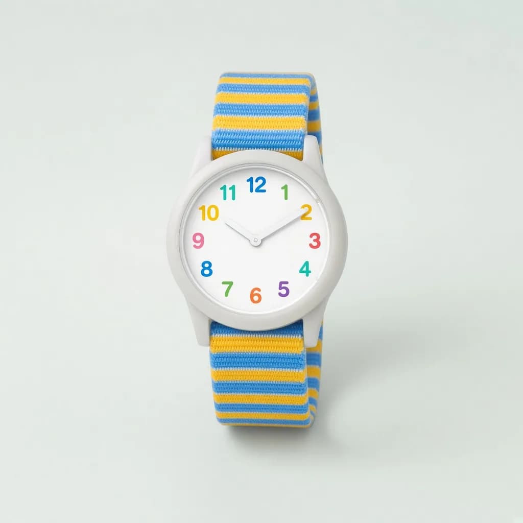 Timex Kids Time Machines 29mm Elastic Fabric Strap Watch