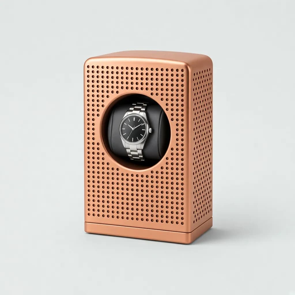 WOLF Axis Single Watch Winder, Copper