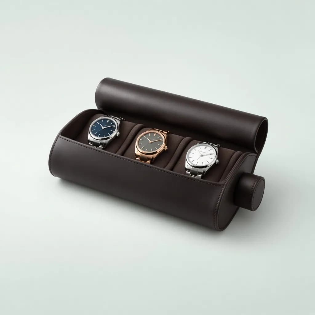 WOLF Blake Watch Roll with Capsule