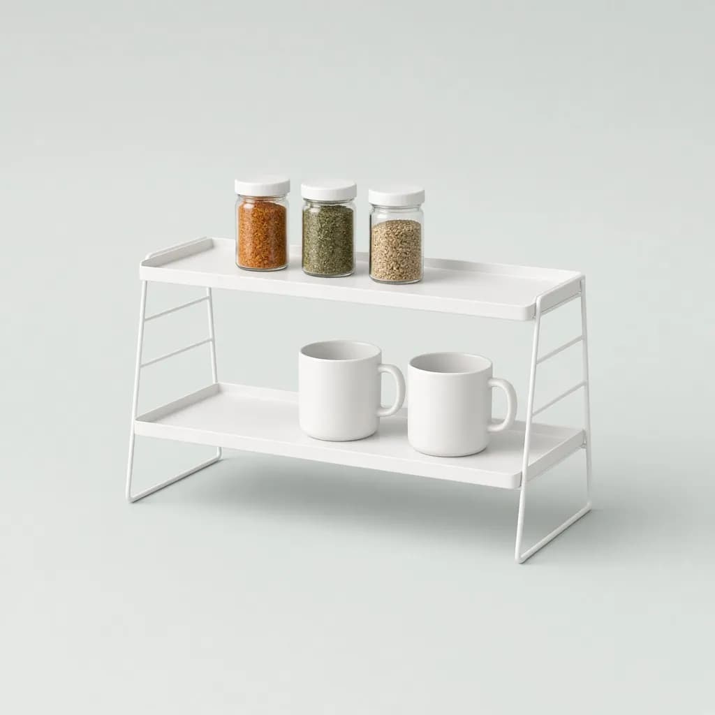 Yamazaki Home Tower Stackable Countertop Shelf