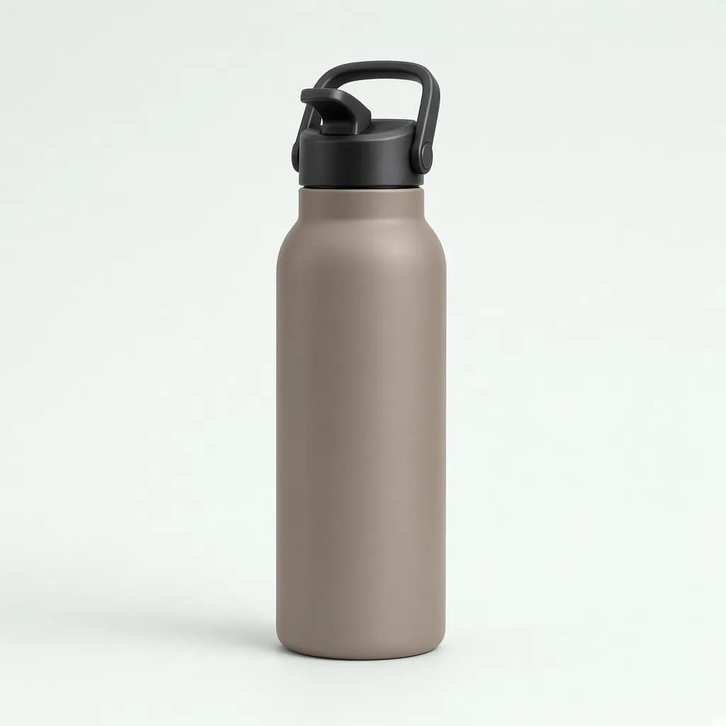 YETI Rambler 26 oz Water Bottle with Flip Chug Cap, Cape Taupe